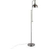 Emery Floor Lamp in Nickel